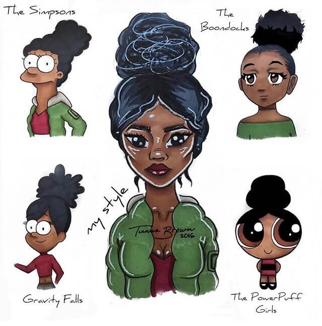 Cartoon by Tianna Brown