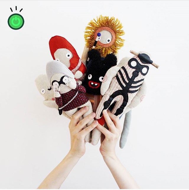 Textile Design Stuffed Animal