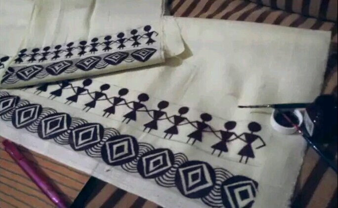 Warli Painting by Aishwarya Patil