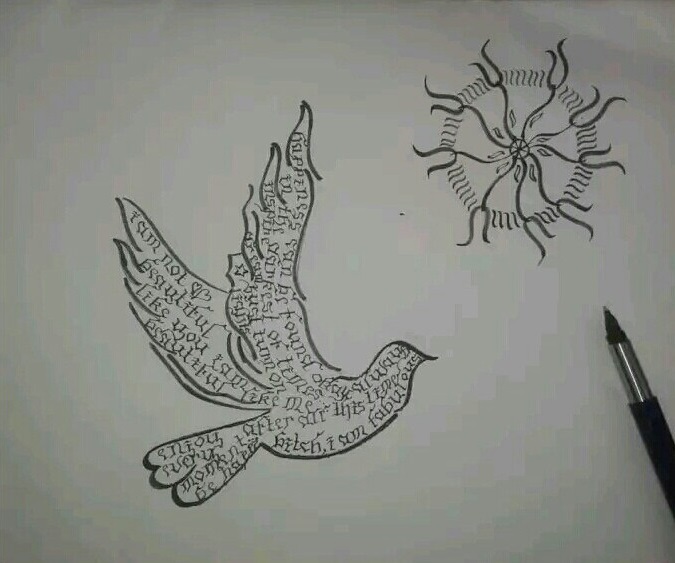 Calligraphy by Aishwarya Patil