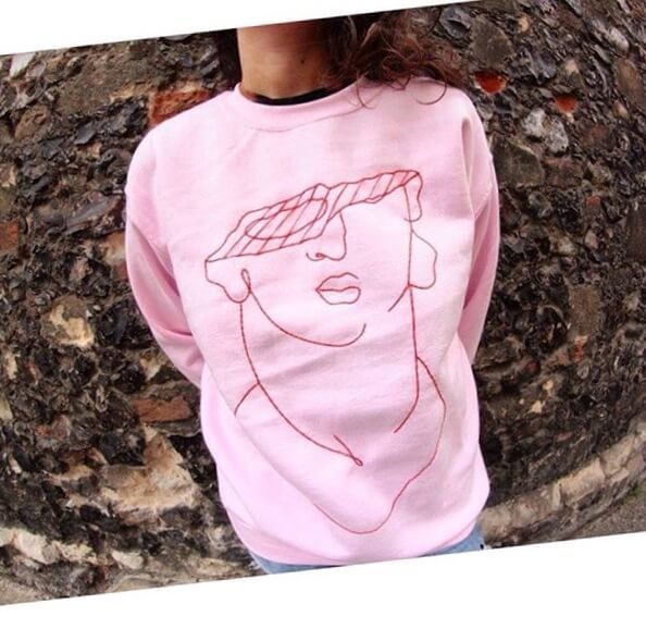textile shirt embroidery design