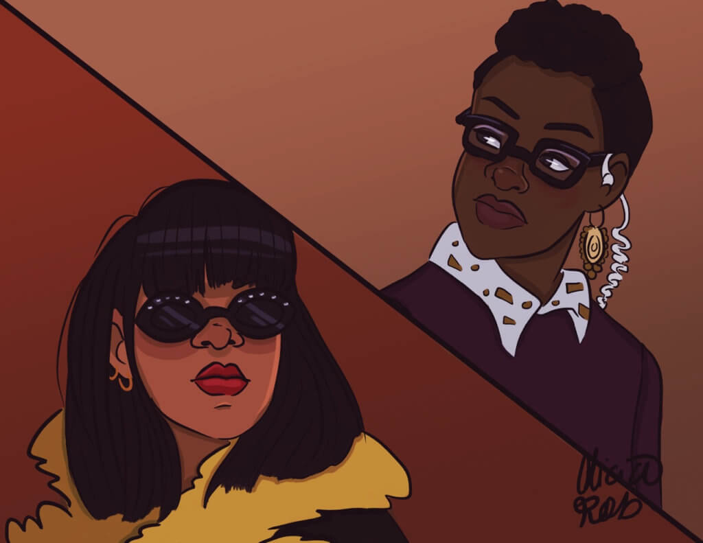 Alicia Robinson Rihanna and Lupita