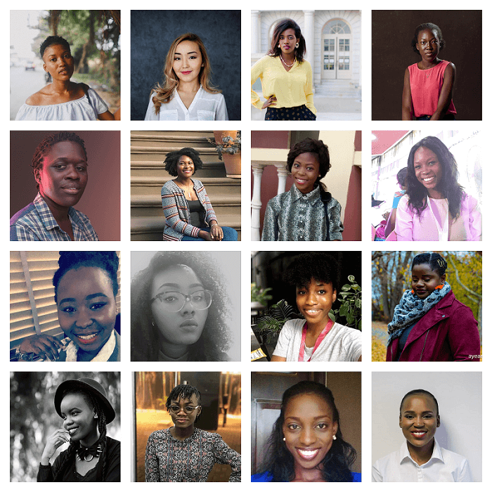 2019 For Creative Girls Mentees collage