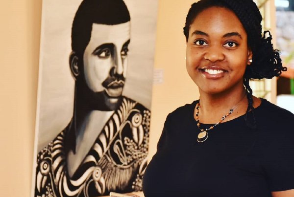 Linda Kemoli Kenyan Artist, and Bold Black Women Empowering Art